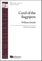 Carol of the Bagpipers SATB choral sheet music cover